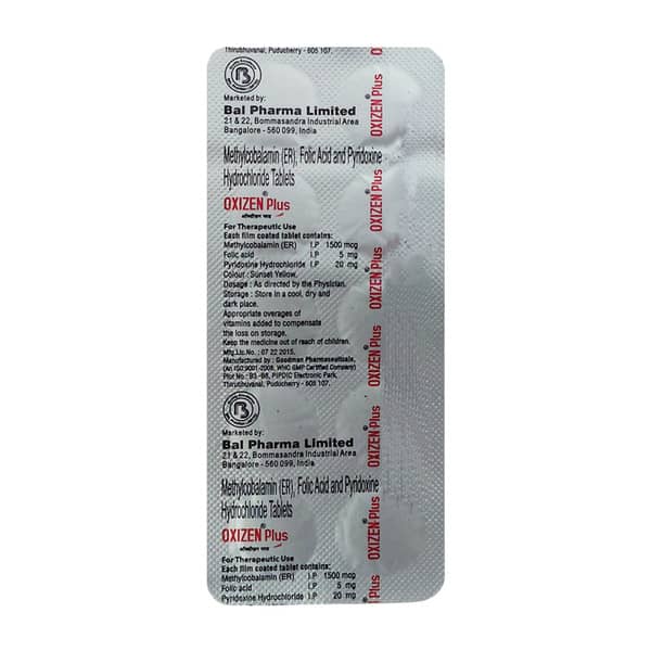 Oxizen Plus Strip Of 10 Tablets