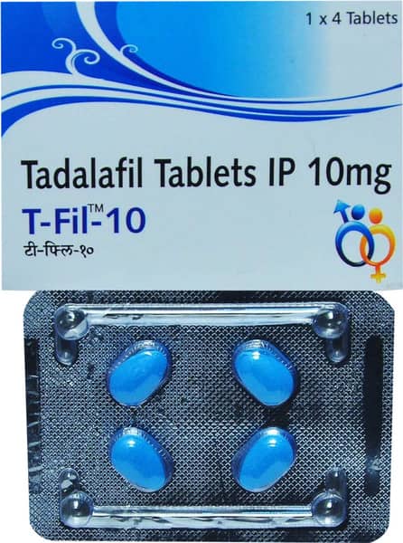 T Fil 10Mg Strip Of 4 Tablets