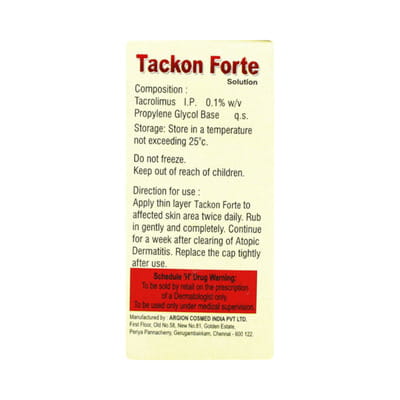 Tackon Forte 0.1% Solution 15ml