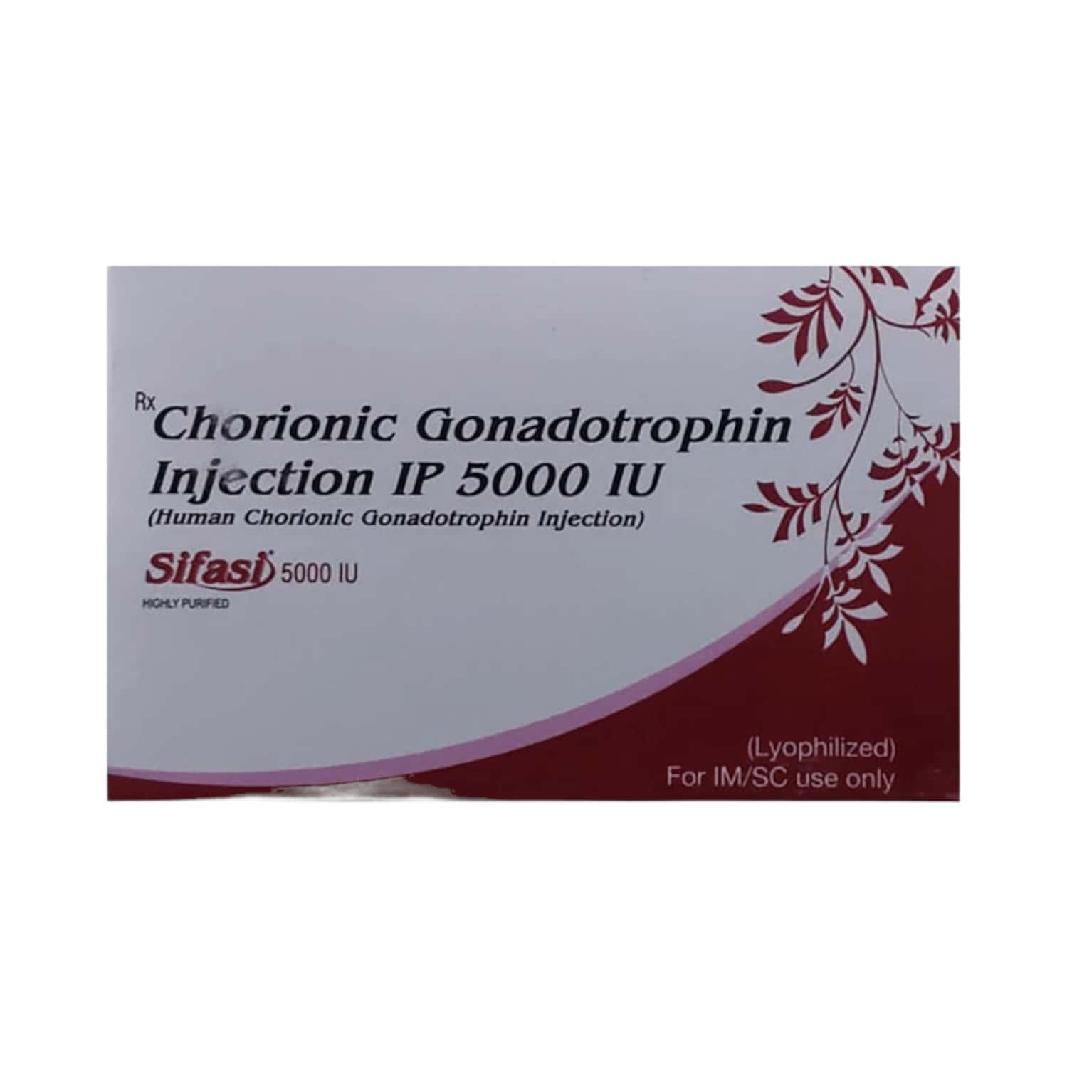 Sifi Injection Sifasi 5000 IU Powder For Injection (1): Uses, Side Effects, Price ...