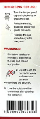 Senzmox Dm Bottle Of 5ml Eye Drops