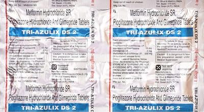 Tri Azulix Ds 2mg Strip Of 10 Tablets