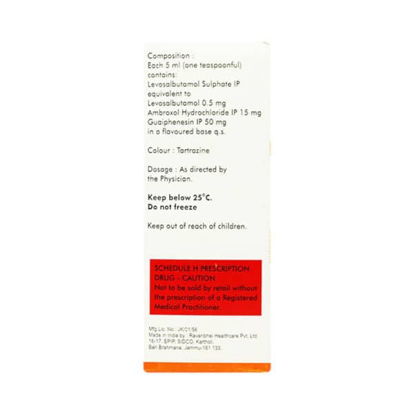 Ventryl Ls Expectorant 60Ml