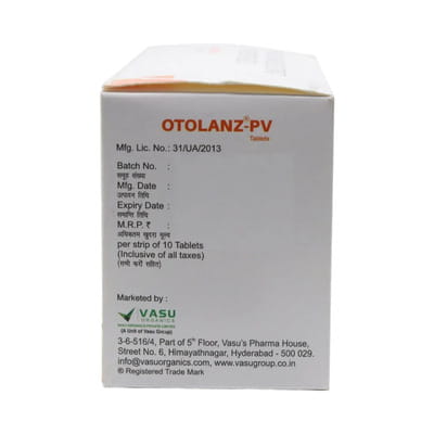 Otolanz Pv Strip Of 10 Tablets