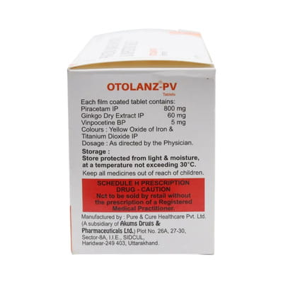 Otolanz Pv Strip Of 10 Tablets
