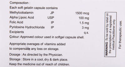 Nurogrand Od Strip Of 10 Capsules