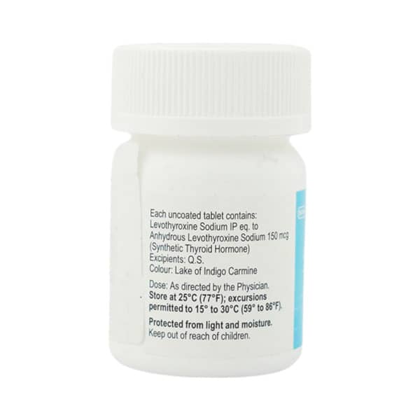 Lethyrox 150mcg Bottle Of 50 Tablets