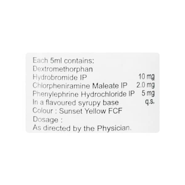 Bronkolyte Dx Bottle Of 100ml Syrup