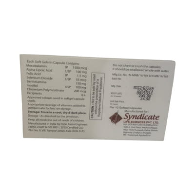 Thiostar Bn Strip Of 10 Capsules