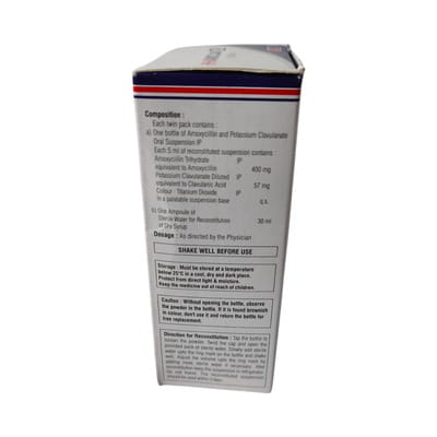Hhamclav Ds Bottle Of 30ml Dry Syrup