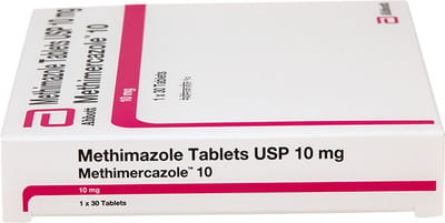 Methimercazole 10mg Strip Of 30 Tablets