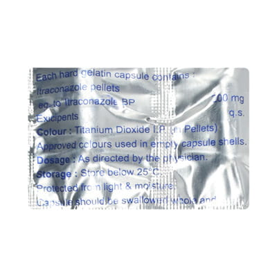 Itrafaze 200mg Strip Of 8 Capsules