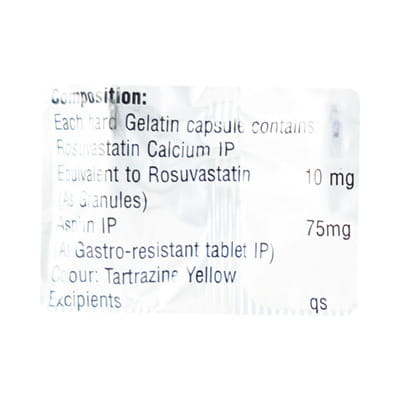 Rosuaid A 75 Strip Of 10 Capsules