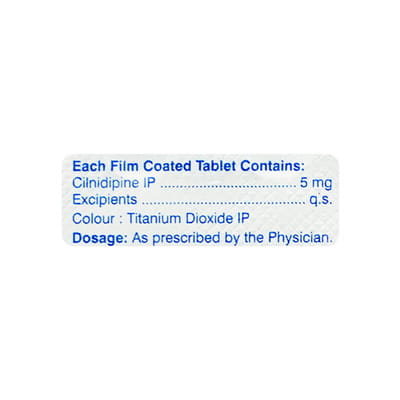 Cilniblu 5mg Strip Of 15 Tablets