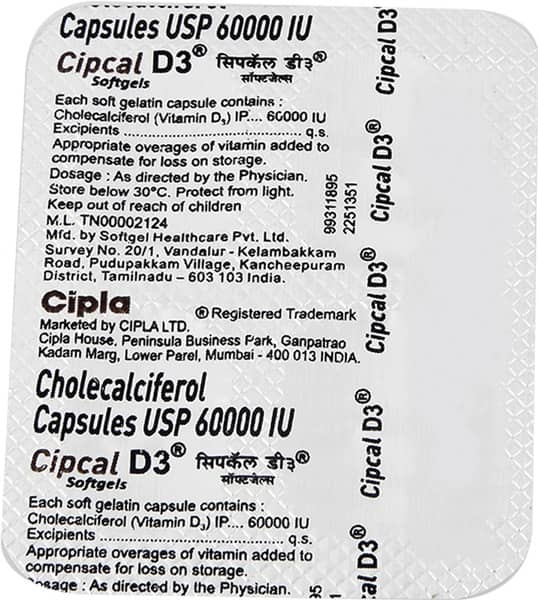 Cipcal D3 Capsule