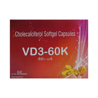 Vd3 60k Strip Of 4 Capsules
