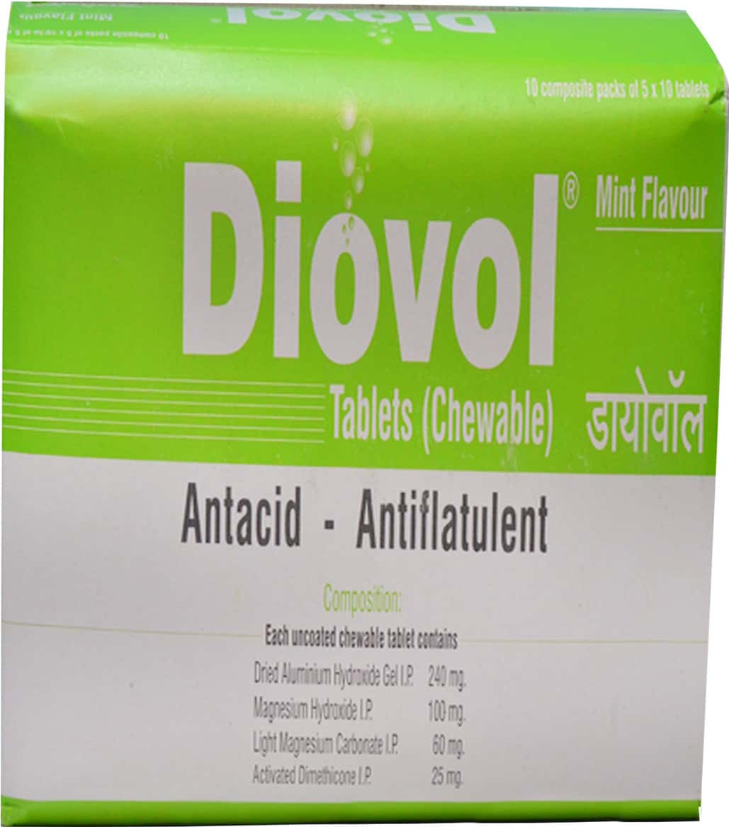 Buy Diovol Cool Blue Strip Of 20 Chewable Tablets Online & Save Up to ...