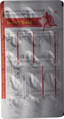 New Innovgold Strip Of 15 Capsules