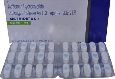 Metride Ds 1 Strip Of 15 Tablets