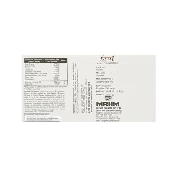 Ecglowg Rose Strip Of 10 Capsules