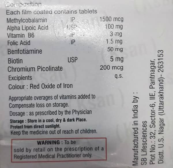 Ksan Strip Of 10 Tablets