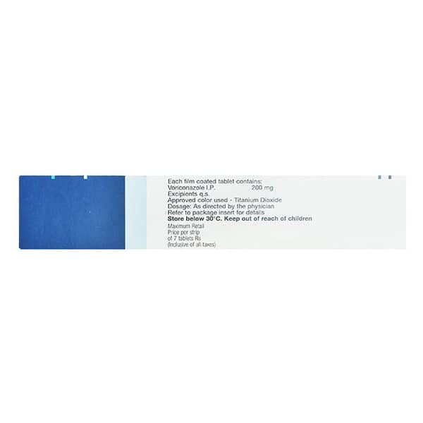 Vfend 200Mg Strip Of 7 Tablets