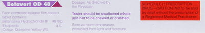 Betagold Od 48mg Strip Of 10 Tablets