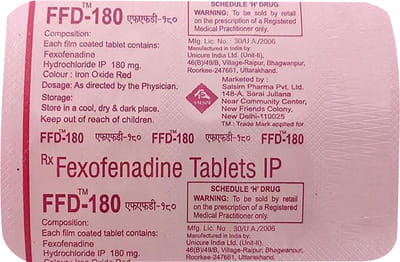 Ffd 180mg Strip Of 10 Tablets