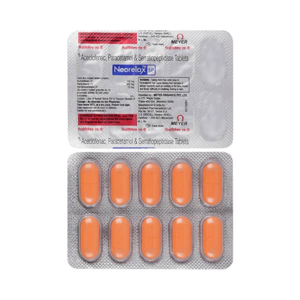 Neorelax Sp Strip Of 10 Tablets