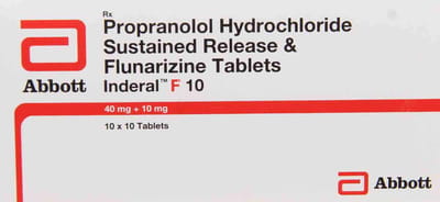 Inderal F 5mg Strip Of 10 Tablets