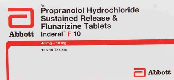 Inderal F 5mg Strip Of 10 Tablets