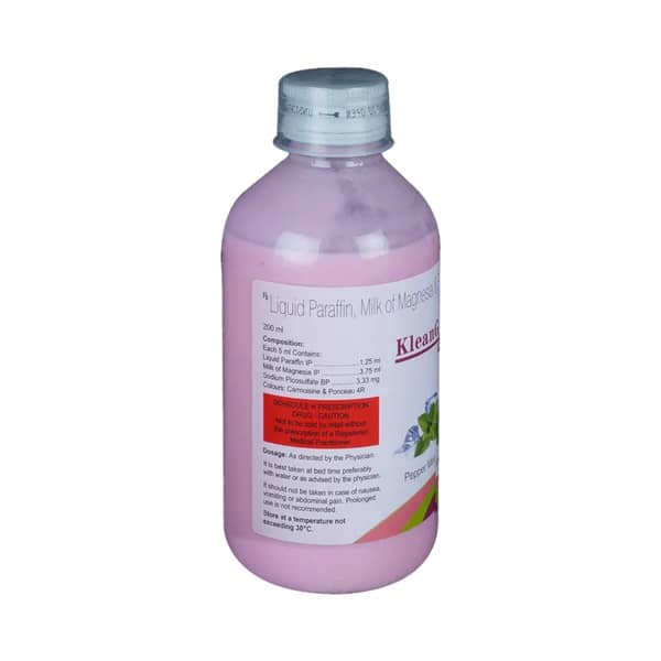 Kleangut Plus Peppermint Flavour Bottle Of 200ml Emulsion