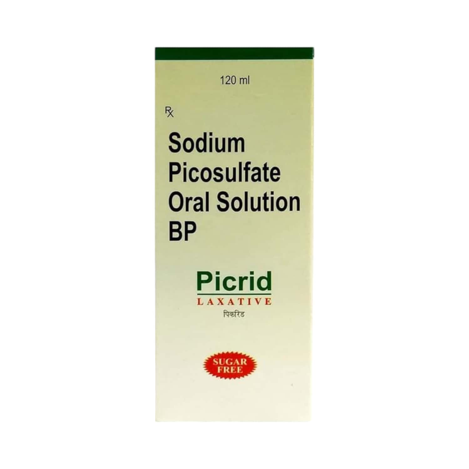 Picid Pill Picrid 5 MG Oral Solution (120): Uses, Side Effects, Price & Dosage ...