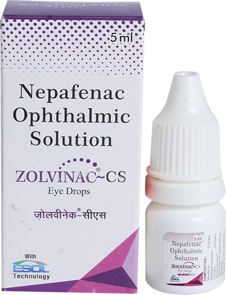 Zolvinac Cs Bottle Of 5Ml Eye Drops