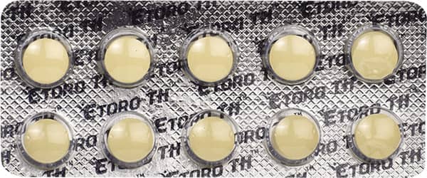 Etoro Th Strip Of 10 Tablets