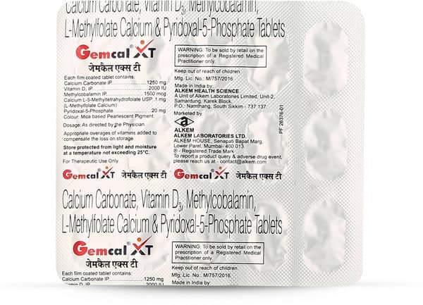 Gemcal XT Tablet
