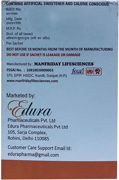 Skelafit Orange Flavour Sugar Free Sachet Of 10.7gm Oral Powder