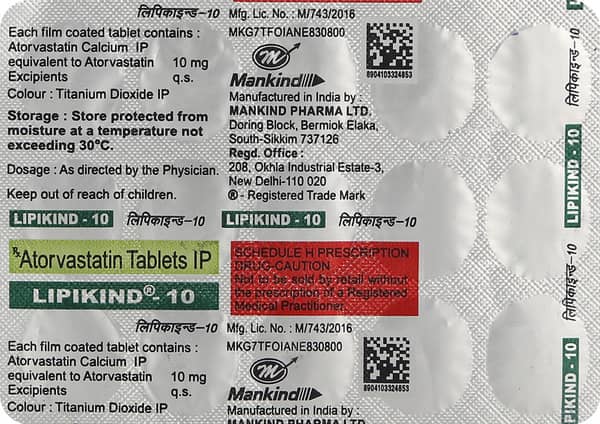 Lipikind 10 Tablet