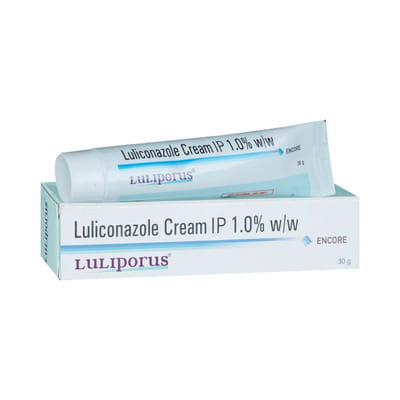 Luliporus 1% Tube Of 30gm Cream