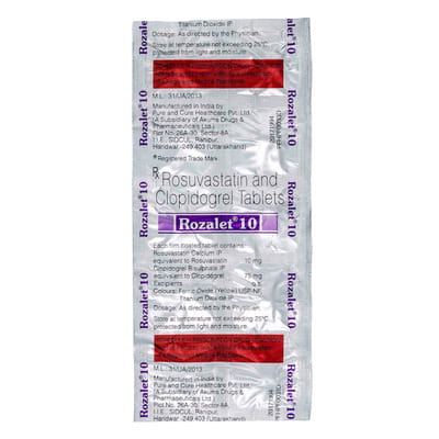 Rozalet 10mg Strip Of 10 Tablets