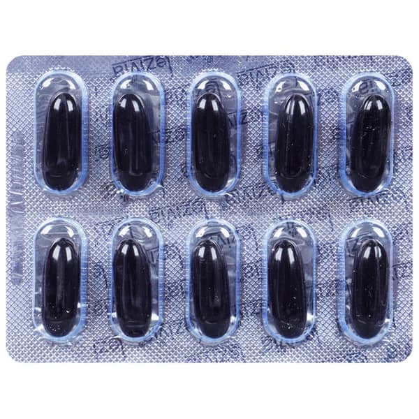 Eq Zivia Plus Strip Of 10 Softgel Capsules