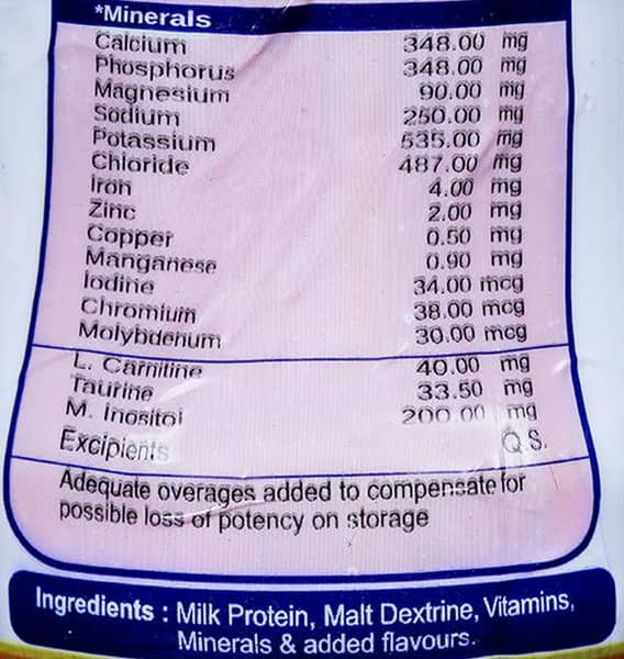 Diapro Vanilla Flavour Sugar Free Jar Of 200gm Oral Powder