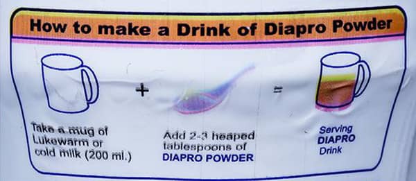 Diapro Vanilla Flavour Sugar Free Jar Of 200gm Oral Powder