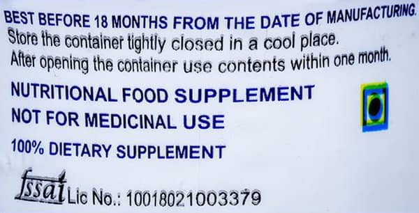 Diapro Vanilla Flavour Sugar Free Jar Of 200gm Oral Powder