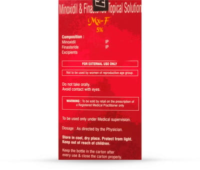 Mx F 5% Bottle Of 60ml Solution