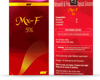 Mx F 5% Bottle Of 60ml Solution