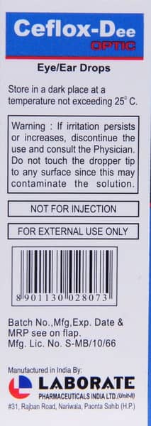Ceflox Dee Optic Eye/Ear Drop