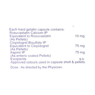 Rosuson Gold 10mg Strip Of 10 Capsules