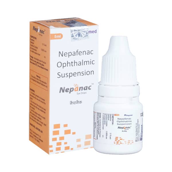 Nepanac Bottle Of 5ml Eye Drops