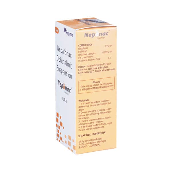 Nepanac Bottle Of 5ml Eye Drops
